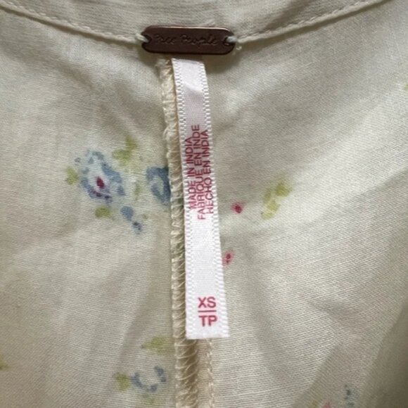 Free People Mended Like Scarves Tunic Mini Dress - Picture 2 of 4